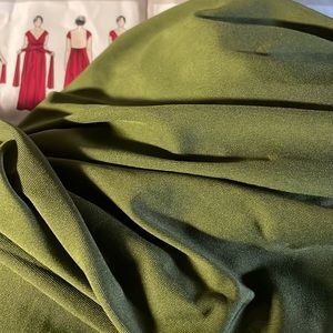 Hunter green long infinity dress. Never worn.Very elegant and great for weddings